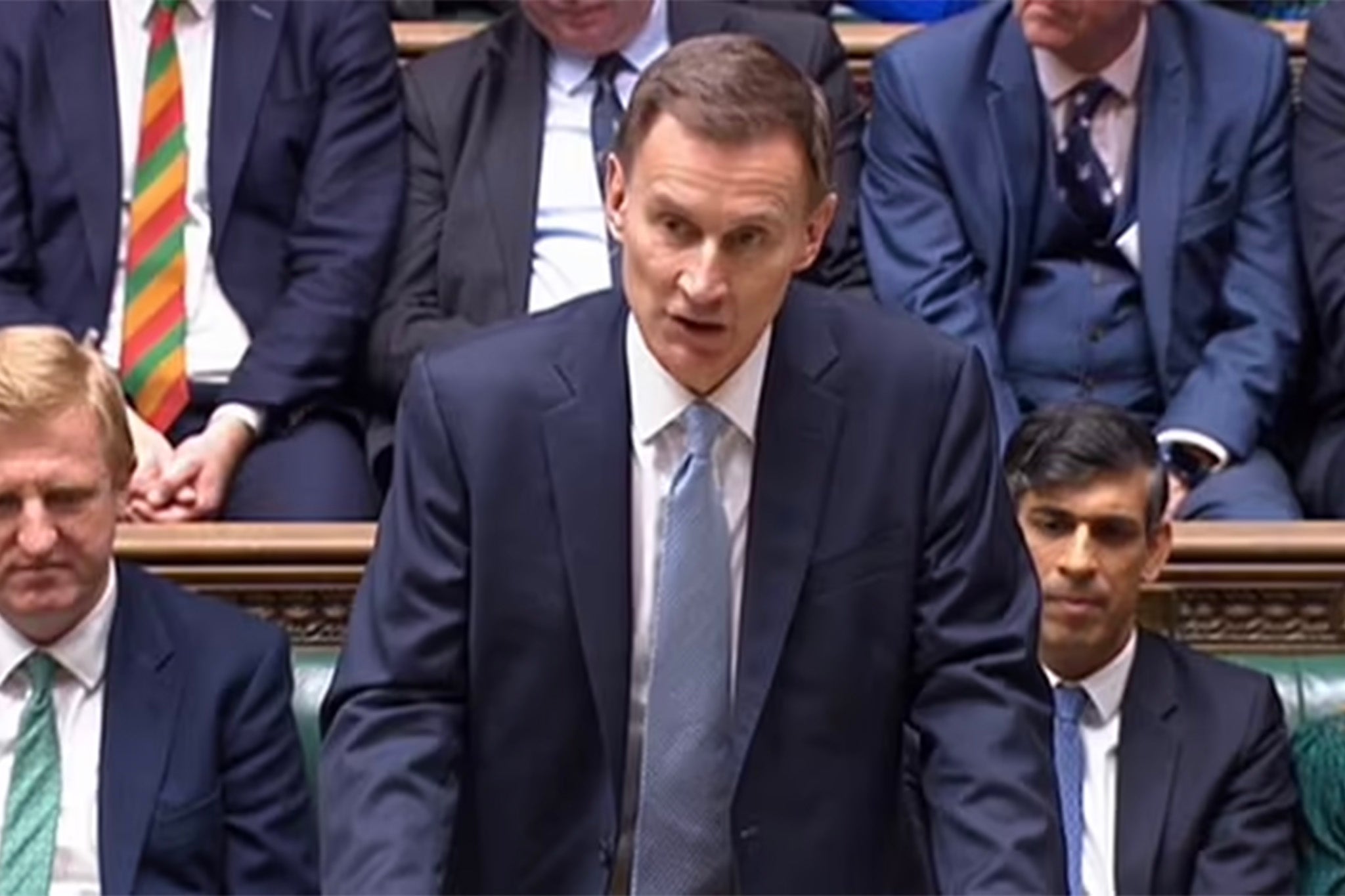 Jeremy Hunt delivers his 2024 spring Budget to Commons