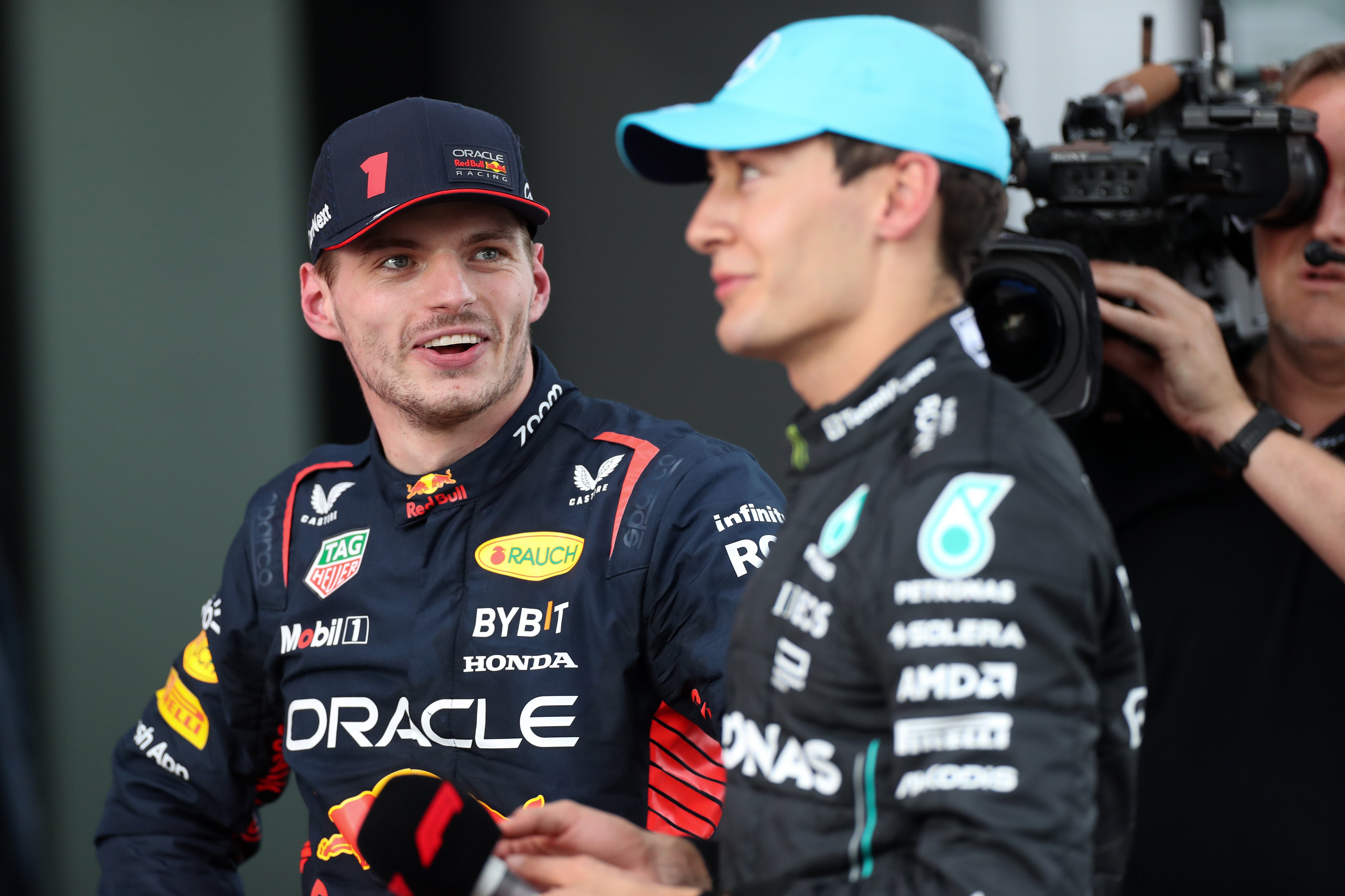 George Russell says Mercedes should try and sign Max Verstappen if the chance presents itself