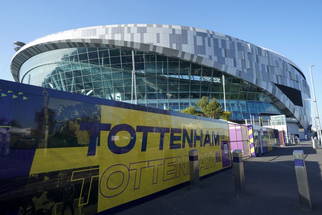 Tottenham fans are set for a six per cent increase in season ticket prices for the 2024-25 season (Kirsty O’Connor/PA)