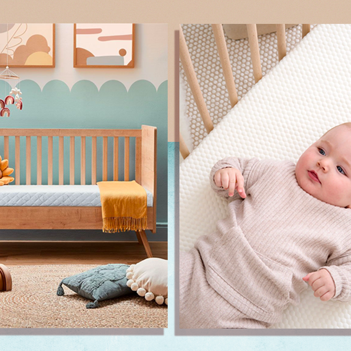 Baby Mattress Memory Foam Cotbed Mattress My First Mattress Cot