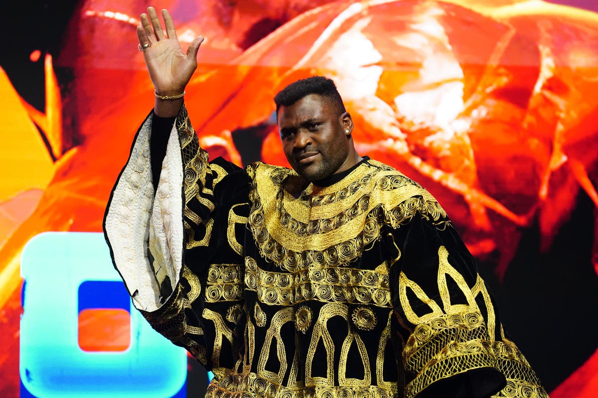 Francis Ngannou hits out at Tyson Fury at Anthony Joshua fight press conference Francis Ngannou hits out at Tyson Fury at Anthony Joshua fight press conference