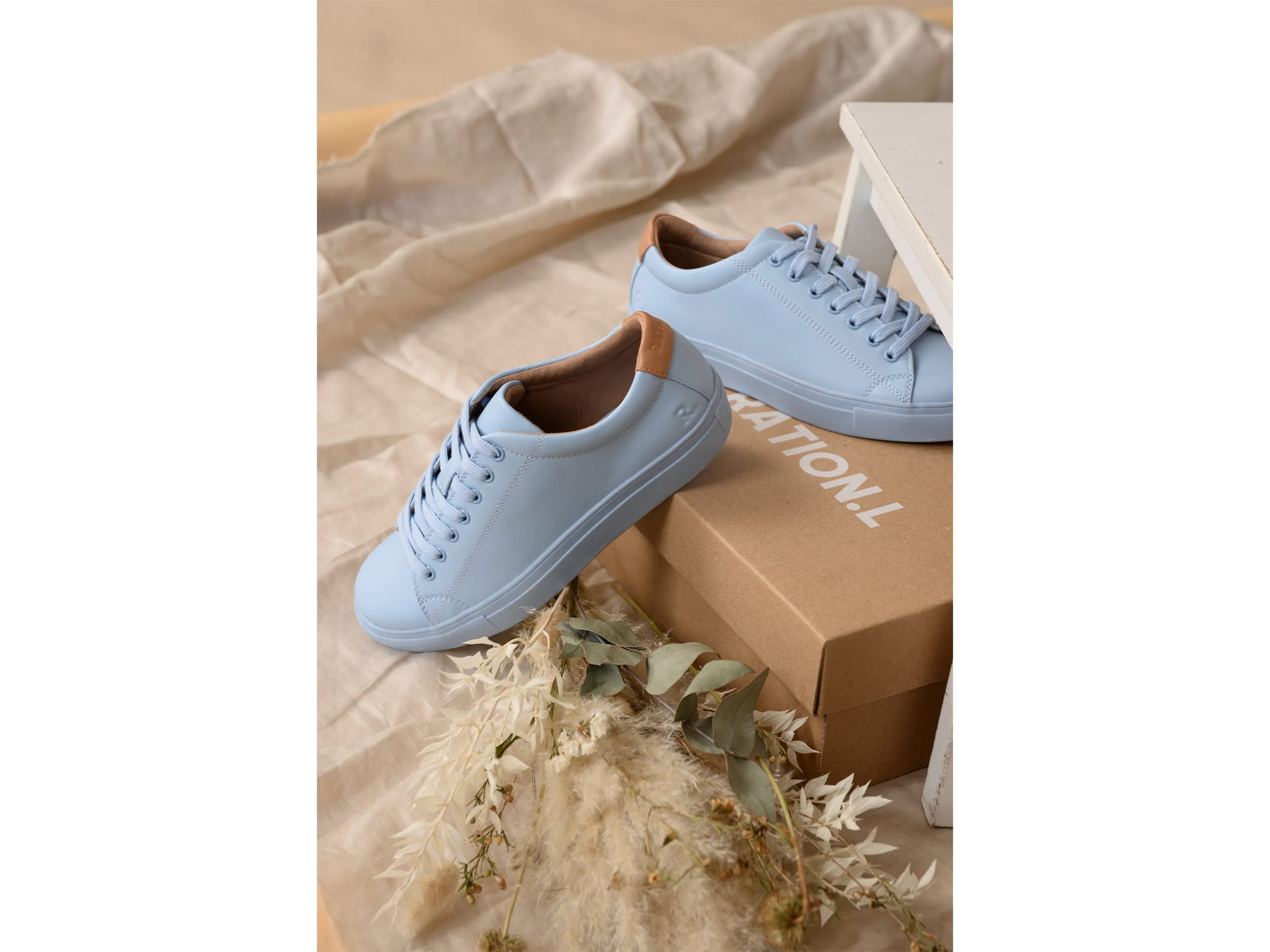 best vegan trainers for women 2024 review indybest Ration.L r-kind trainer neptune blue