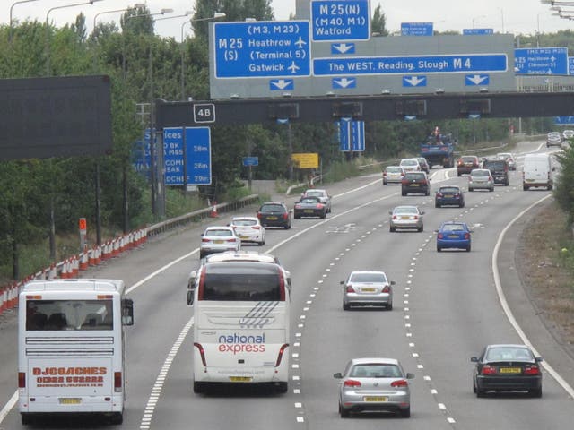 <p>Trouble ahead? From 15 to 18 March travel between Heathrow and Gatwick around the M25 will be extremely difficult</p>