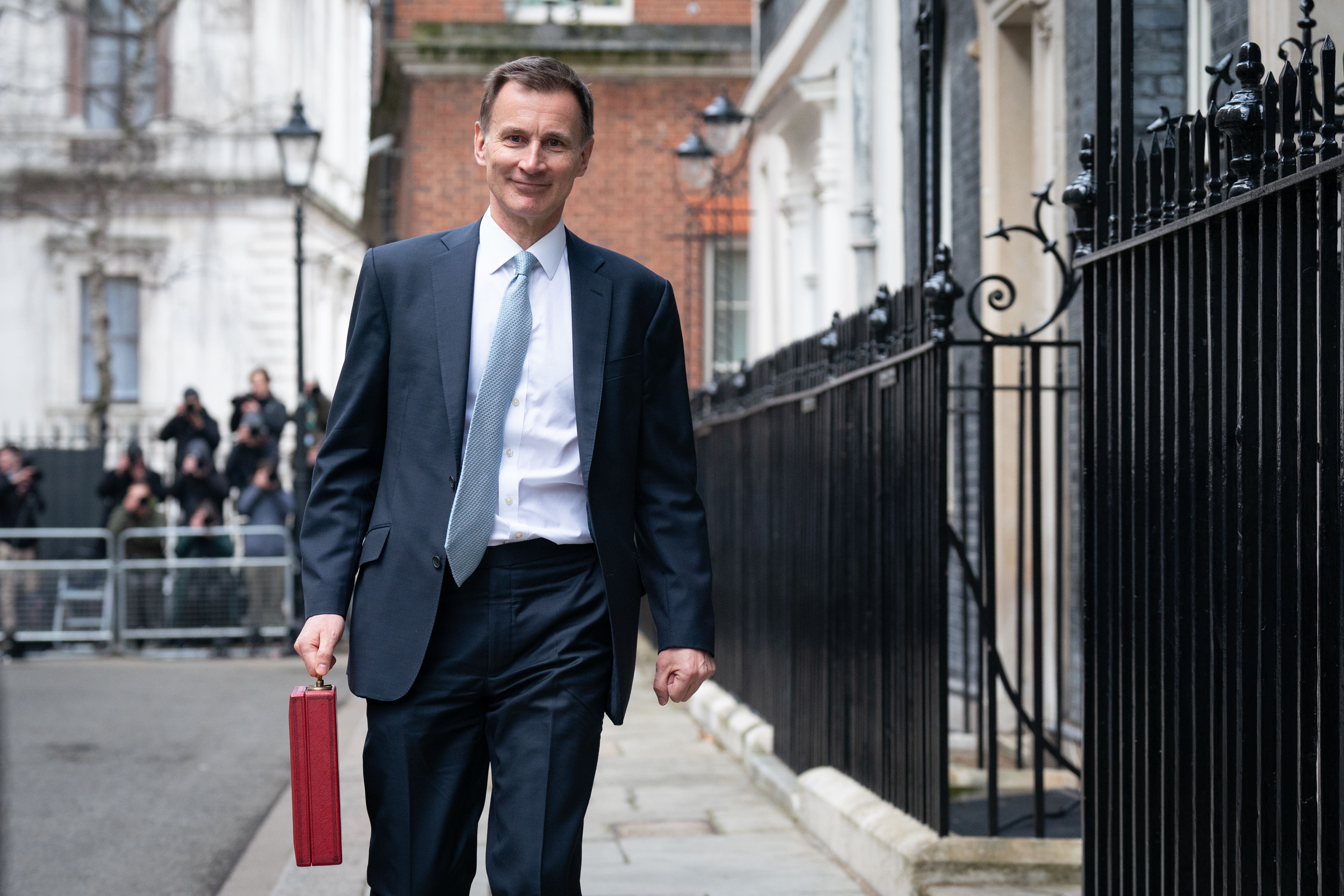 Chancellor Jeremy Hunt has conceded the newly-stated Conservative aim to end national insurance altogether will not happen ‘any time soon’ (Stefan Rousseau/PA)