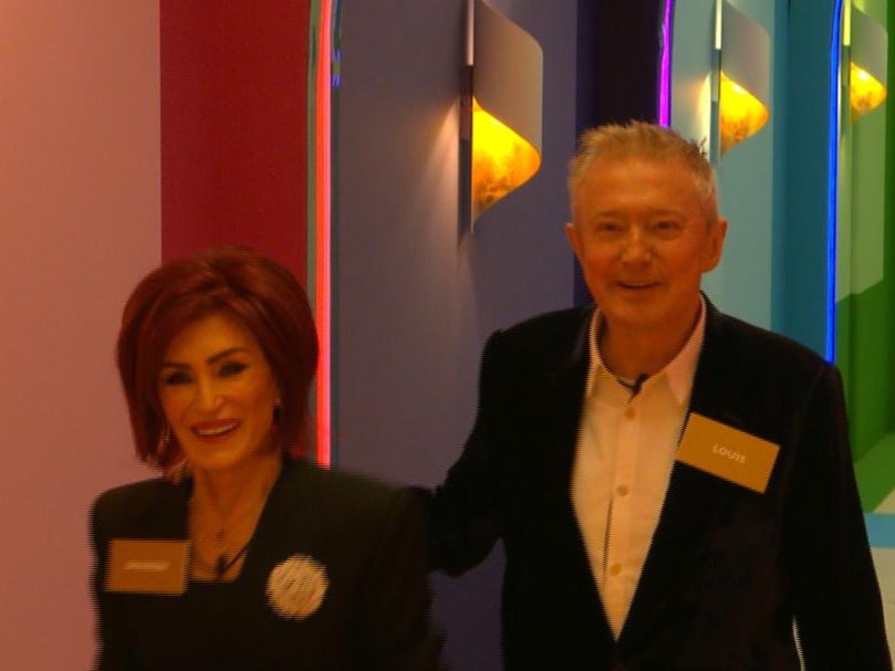 Sharon Osbourne and Louis Walsh on ‘Celebrity Big Brother'