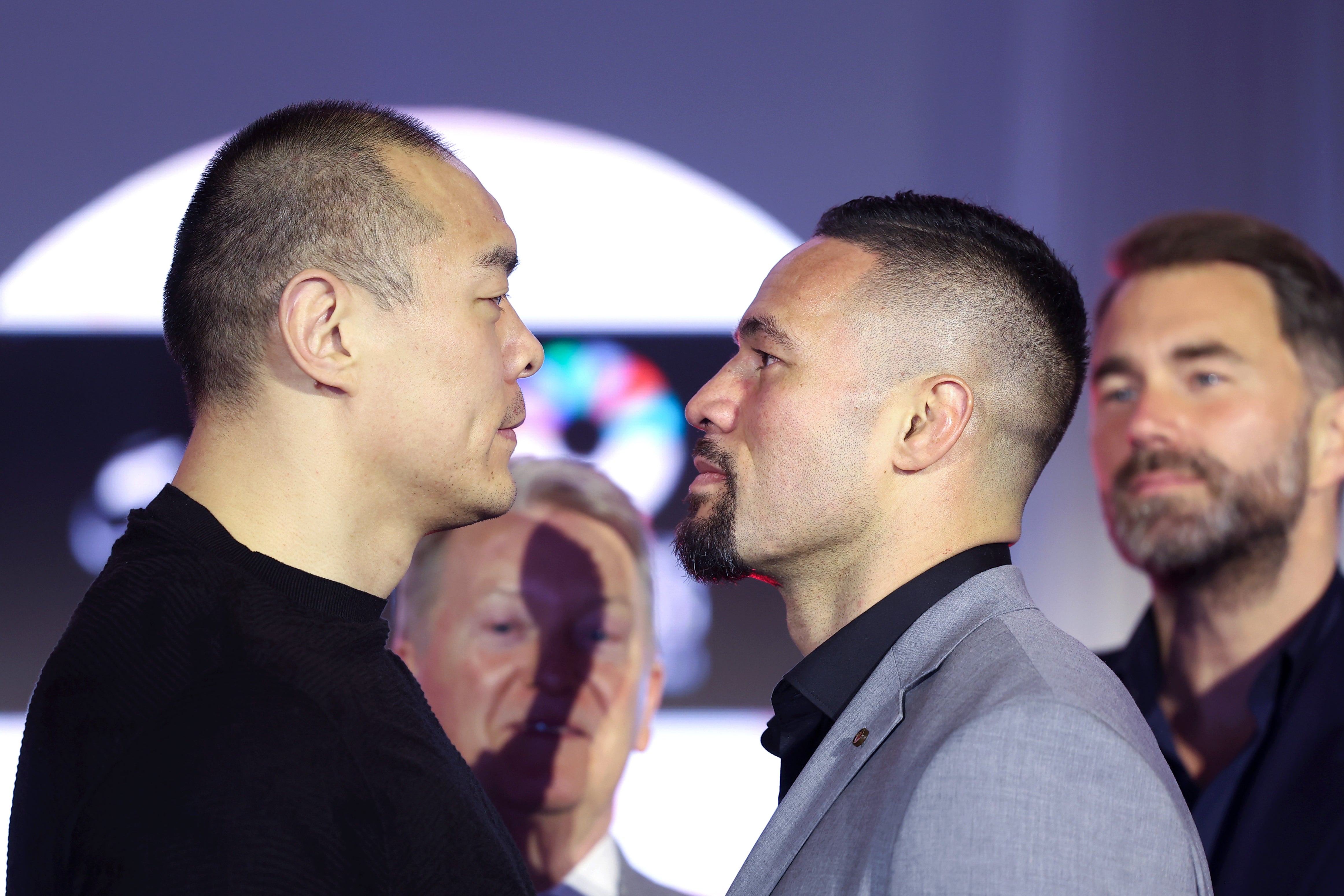 Zhang will defend the WBO interim heavyweight title versus Parker