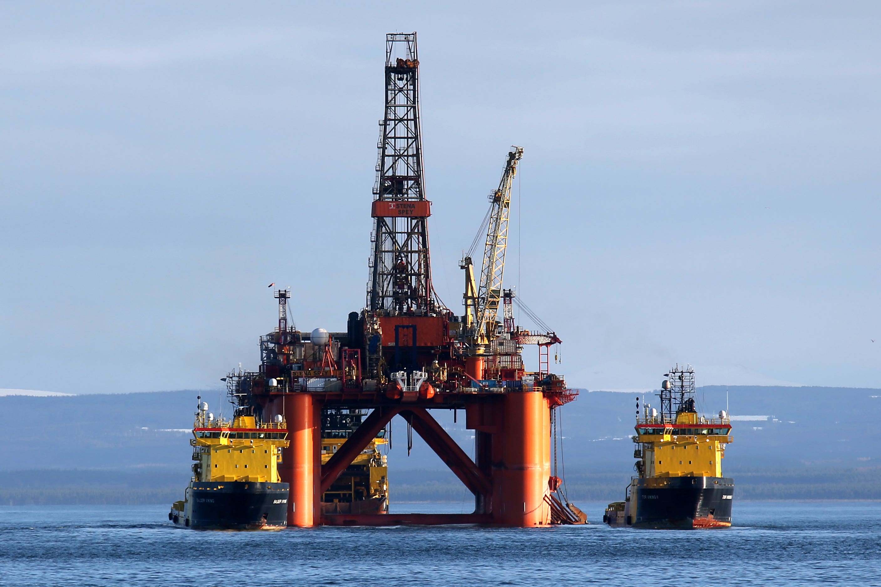 The Chancellor defended his decision to extend the windfall tax on oil and gas firms (Andrew Milligan/PA)