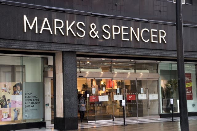 A Marks & Spencer store in London (Ian West/PA)