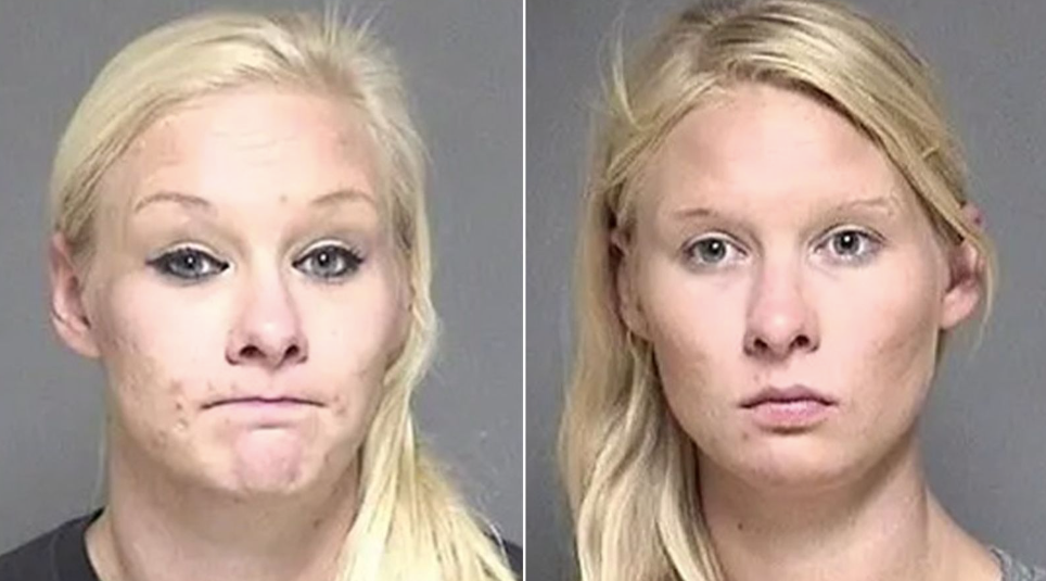 <p>Sarah Peterson (left) and Samantha Peterson</p>