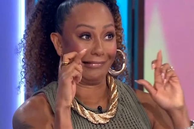 <p>Mel B accidentally reveals Spice Girl reunion date during live interview.</p>