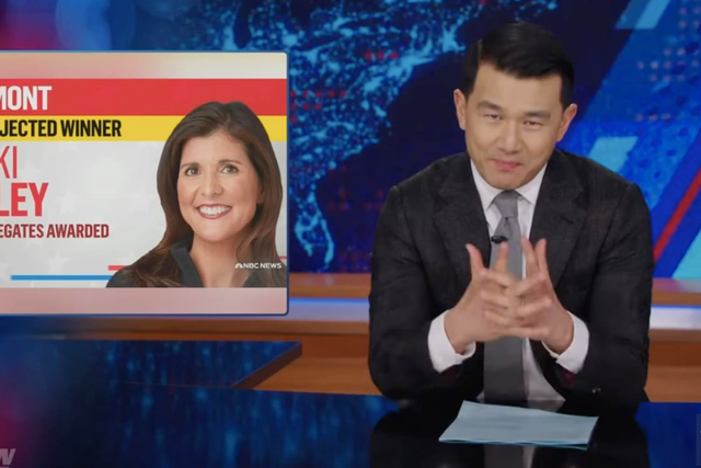 <p>Ronny Chieng on the Daily Show</p>