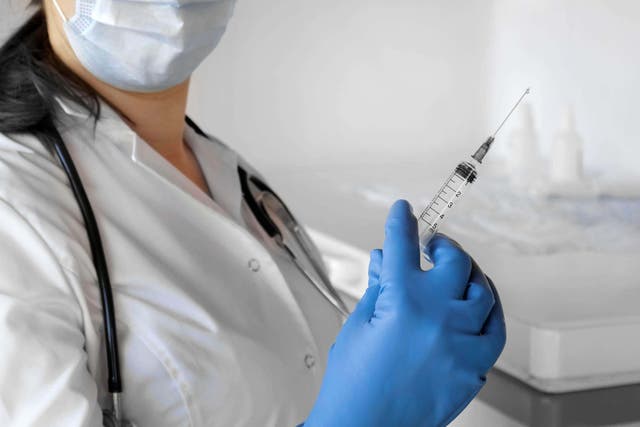 The UKHSA is calling on parents to take up childhood vaccines (Alamy/PA)