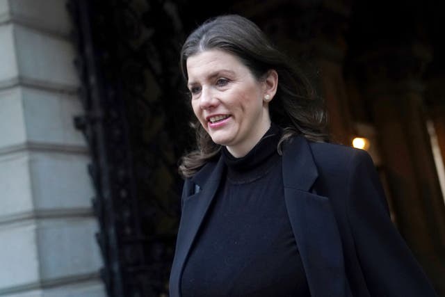 <p>Michelle Donelan received advice before publishing her letter on social media last year (James Manning/PA)</p>