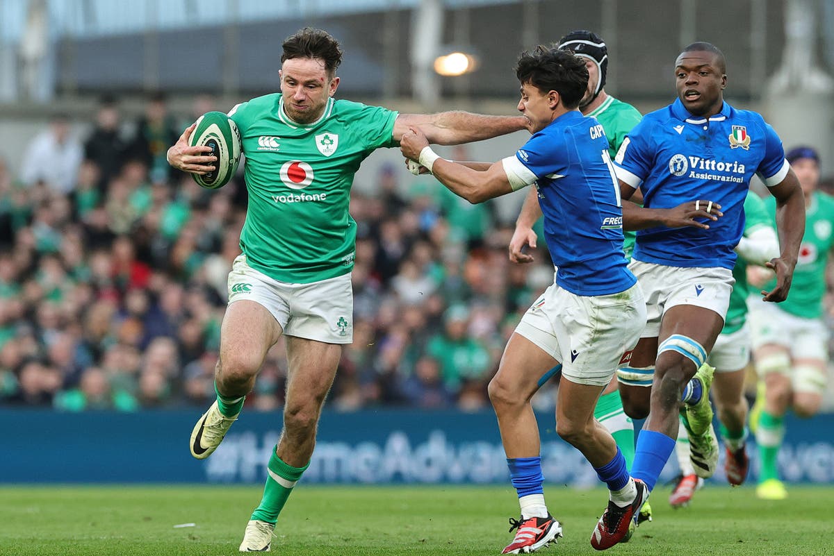 Ireland recall ‘world-class’ Hugo Keenan in only change for England clash