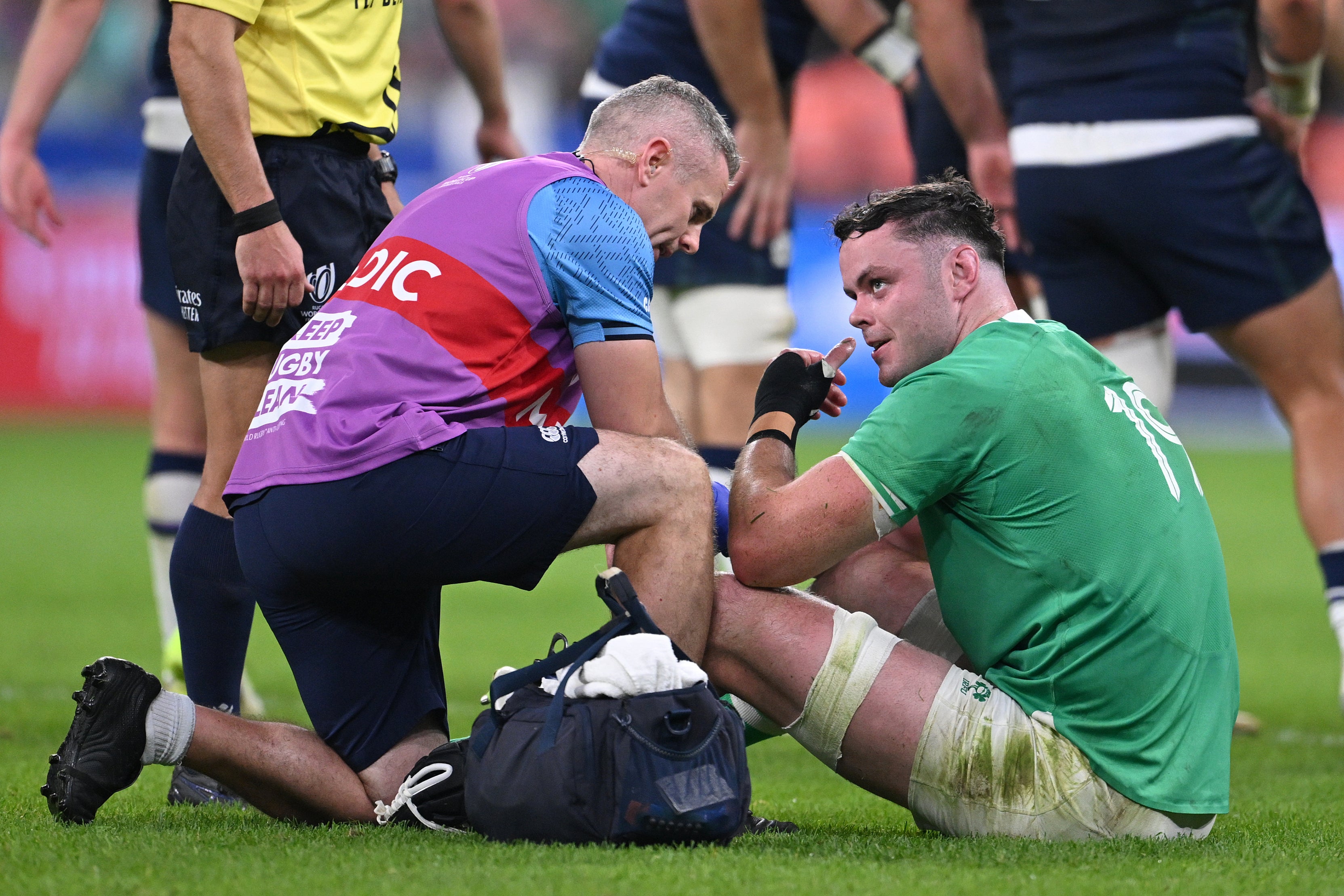 James Ryan will miss the remainder of the Six Nations with a bicep injury