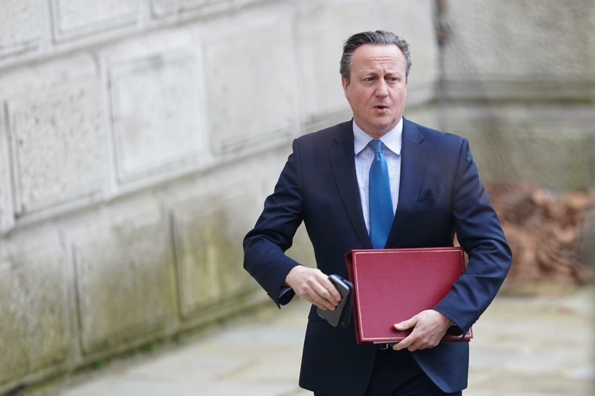 Cameron fordert, täglich 500 Hilfslastwagen nach Gaza zu schicken, um den diplomatischen Streit mit Deutschland herunterzuspielen.