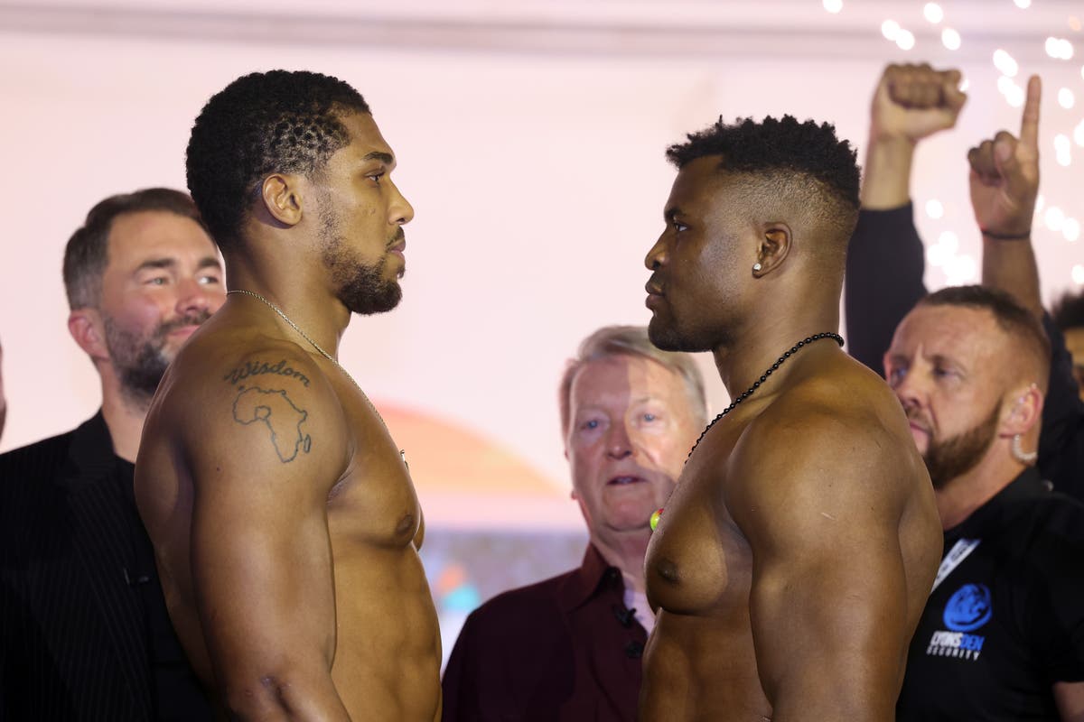 Joshua vs Ngannou LIVE: Start time, undercard, results and ring walks Joshua vs Ngannou LIVE: Start time, undercard, results and ring walks