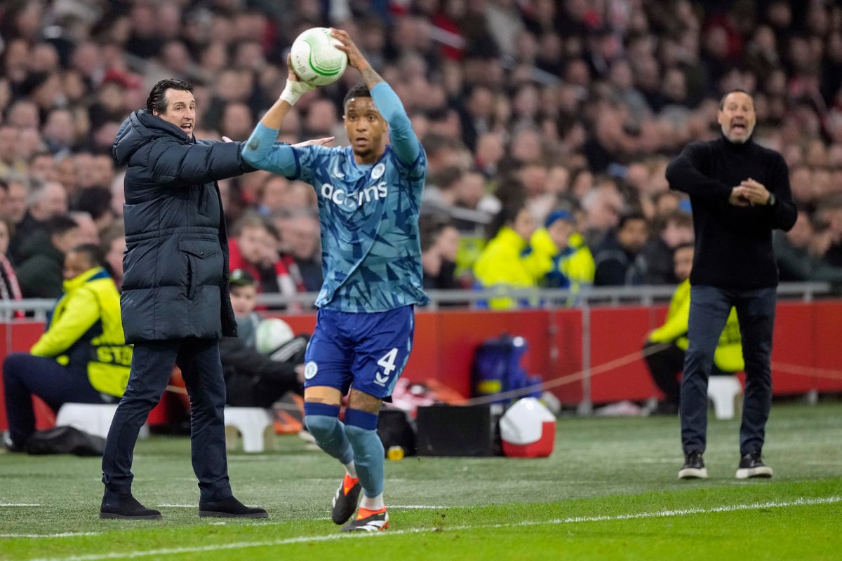 Unai Emery relieved to survive scare as Aston Villa draw blank at Ajax