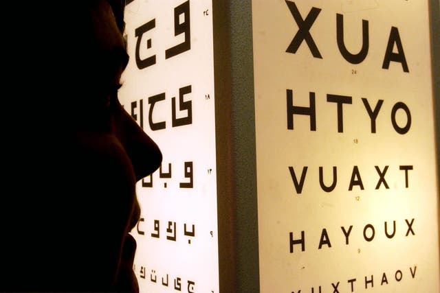 In the UK, all children are supposed to have vision screening before the age of five (Chris Young/PA)