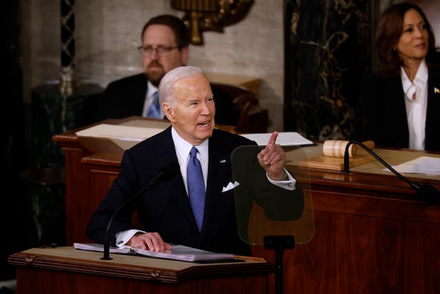 <p>President Joe Biden delivers the State of the Union address</p>