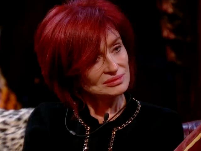 <p>Sharon Osbourne on ‘Celebrity Big Brother’</p>