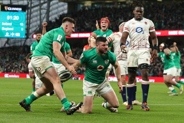 <p>Ireland are seeking to become the first men’s team to win back-to-back Six Nations grand slams </p>