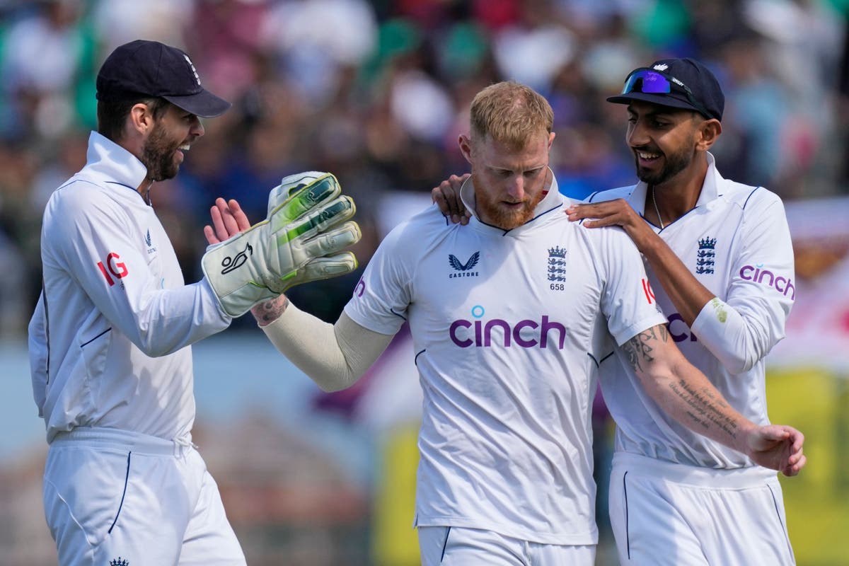 India remain in charge against England despite first-ball magic from Ben Stokes