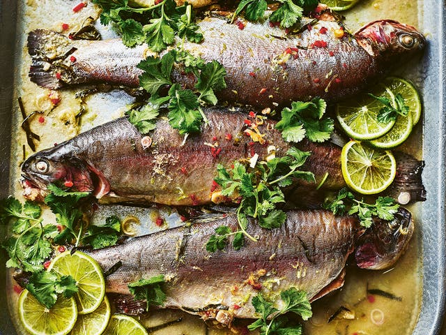 <p>The TV chef is a fan of pairing fish and booze</p>