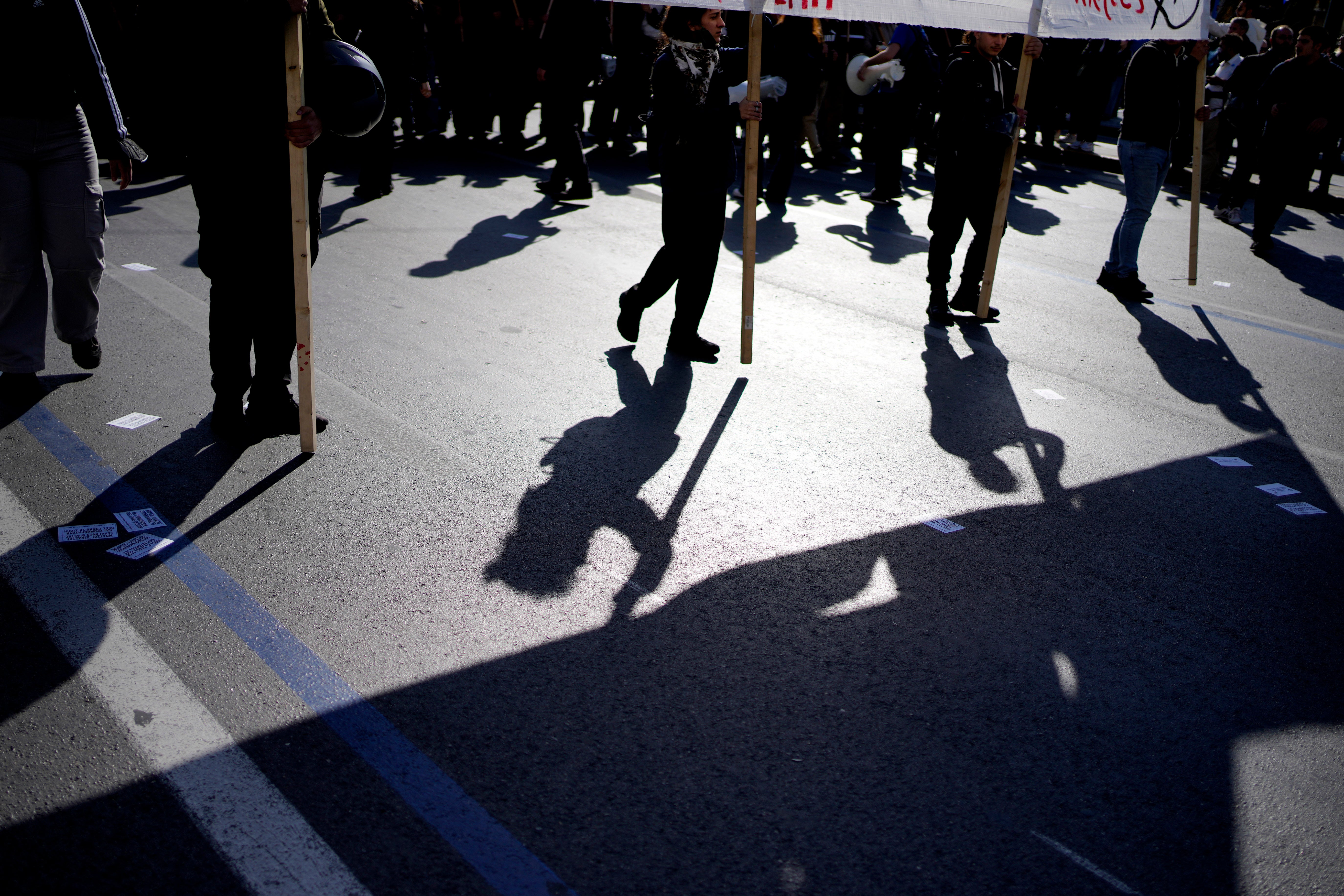 Greece University Protest