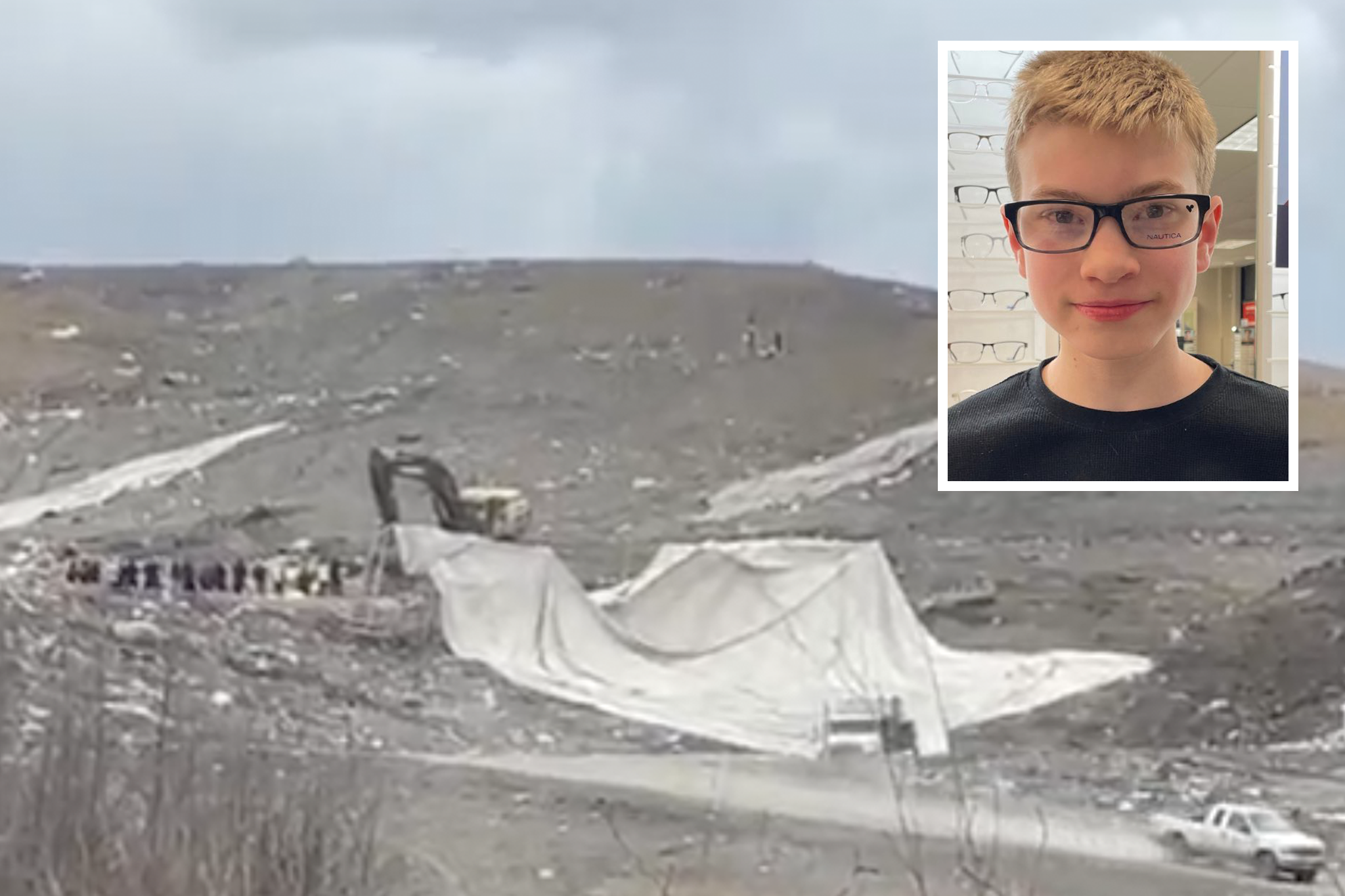 Landfill in Kentucky searched as Sebastian Rogers remains missing