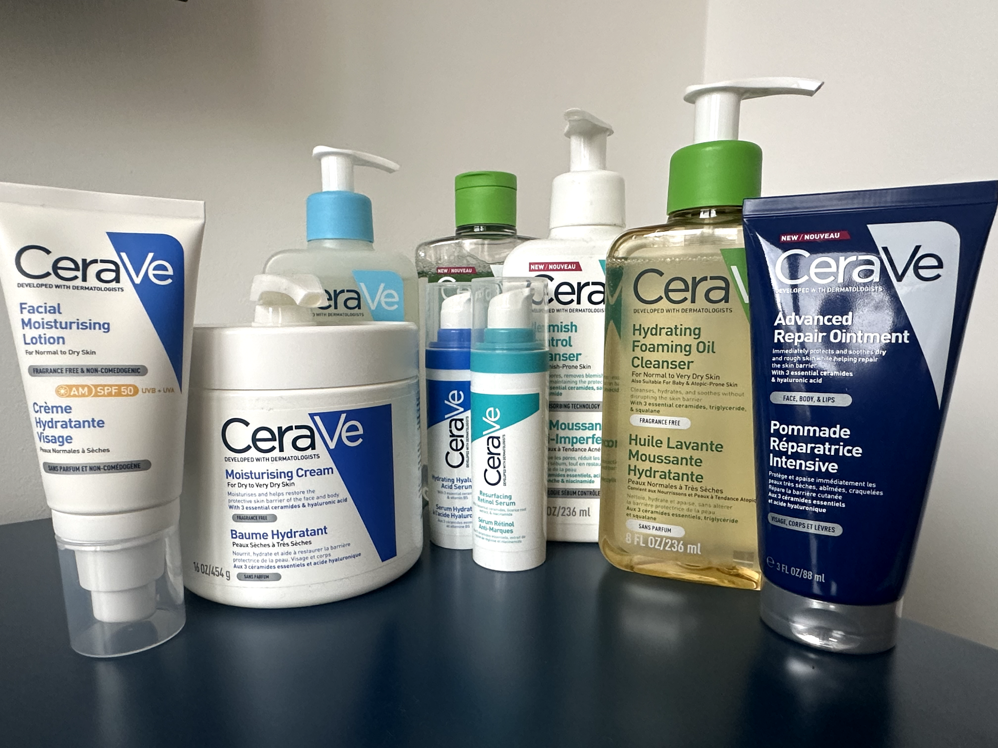A selection of the best CeraVe products