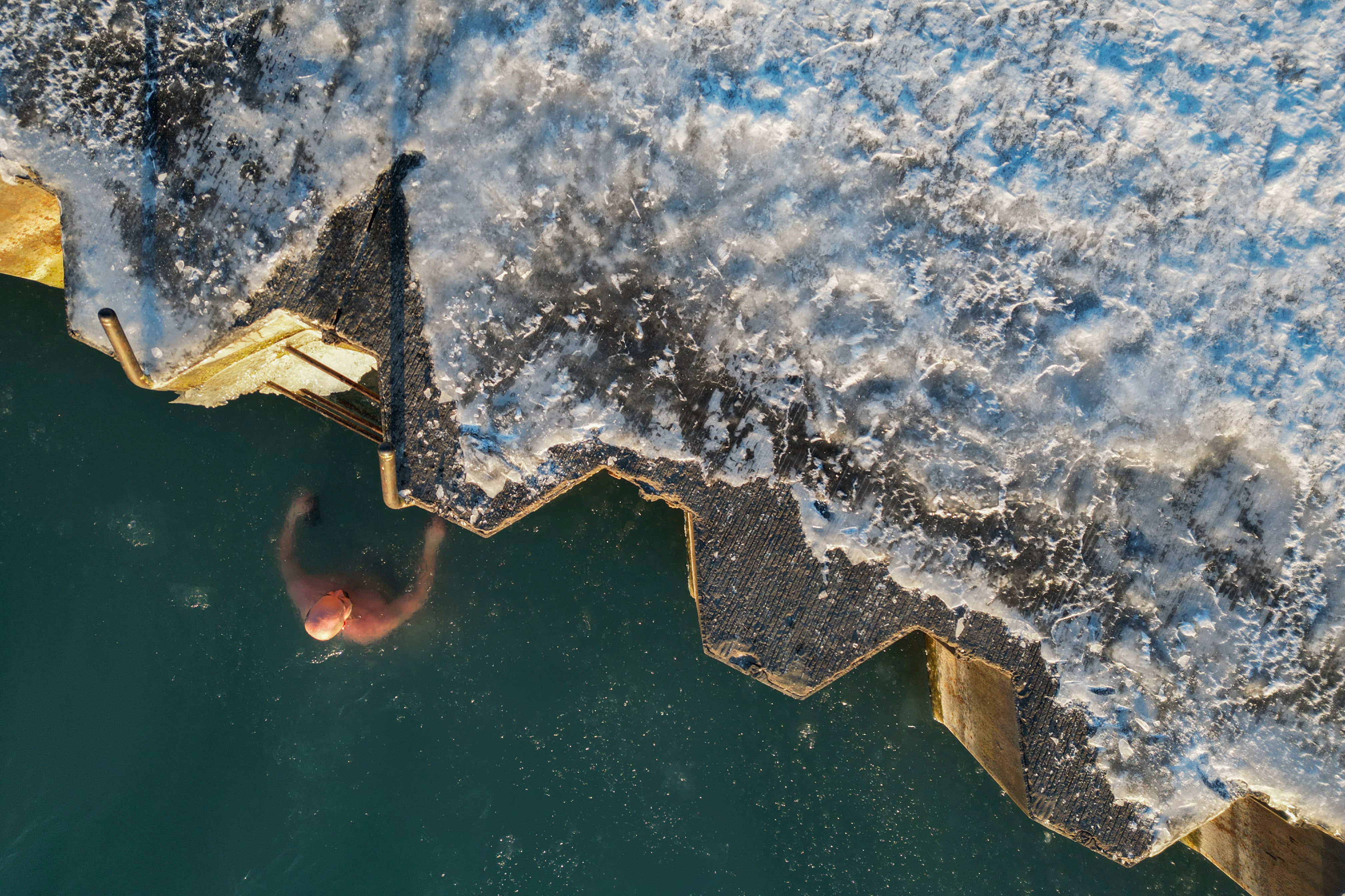 APTOPIX Iceless Great Lakes