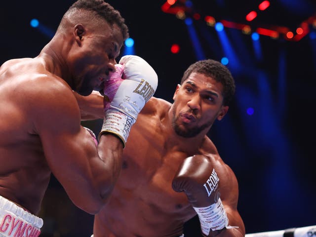 What should Francis Ngannou do next? Anthony Joshua knockout provides a ...
