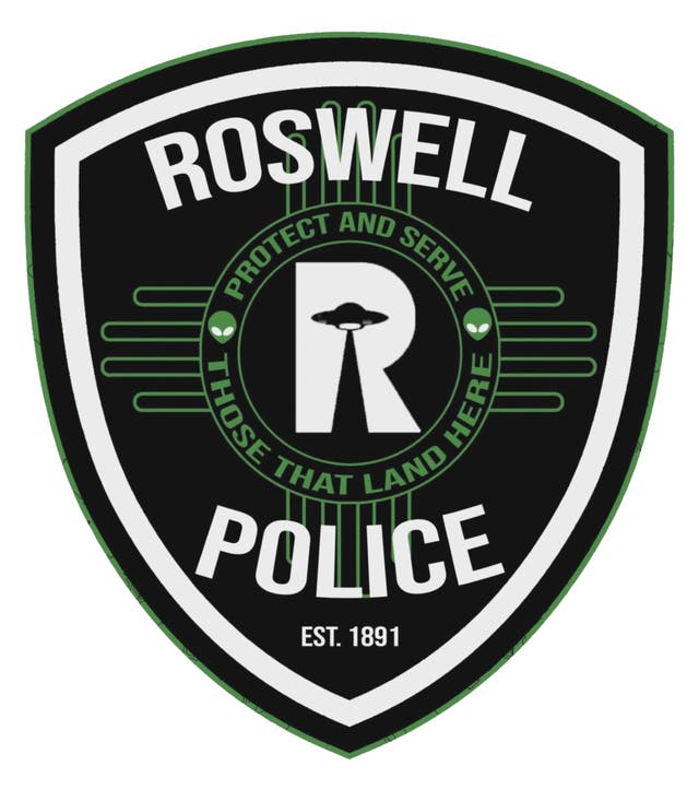 UFO Roswell Police Patch