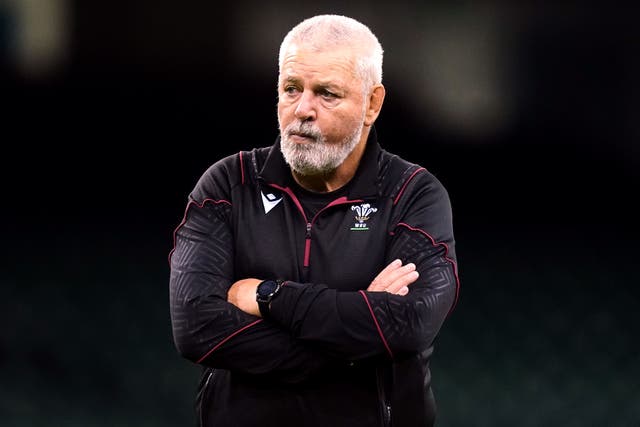 Warren Gatland’s (pictured) Wales will face a France team without Antoine Dupont (David Davies/PA)