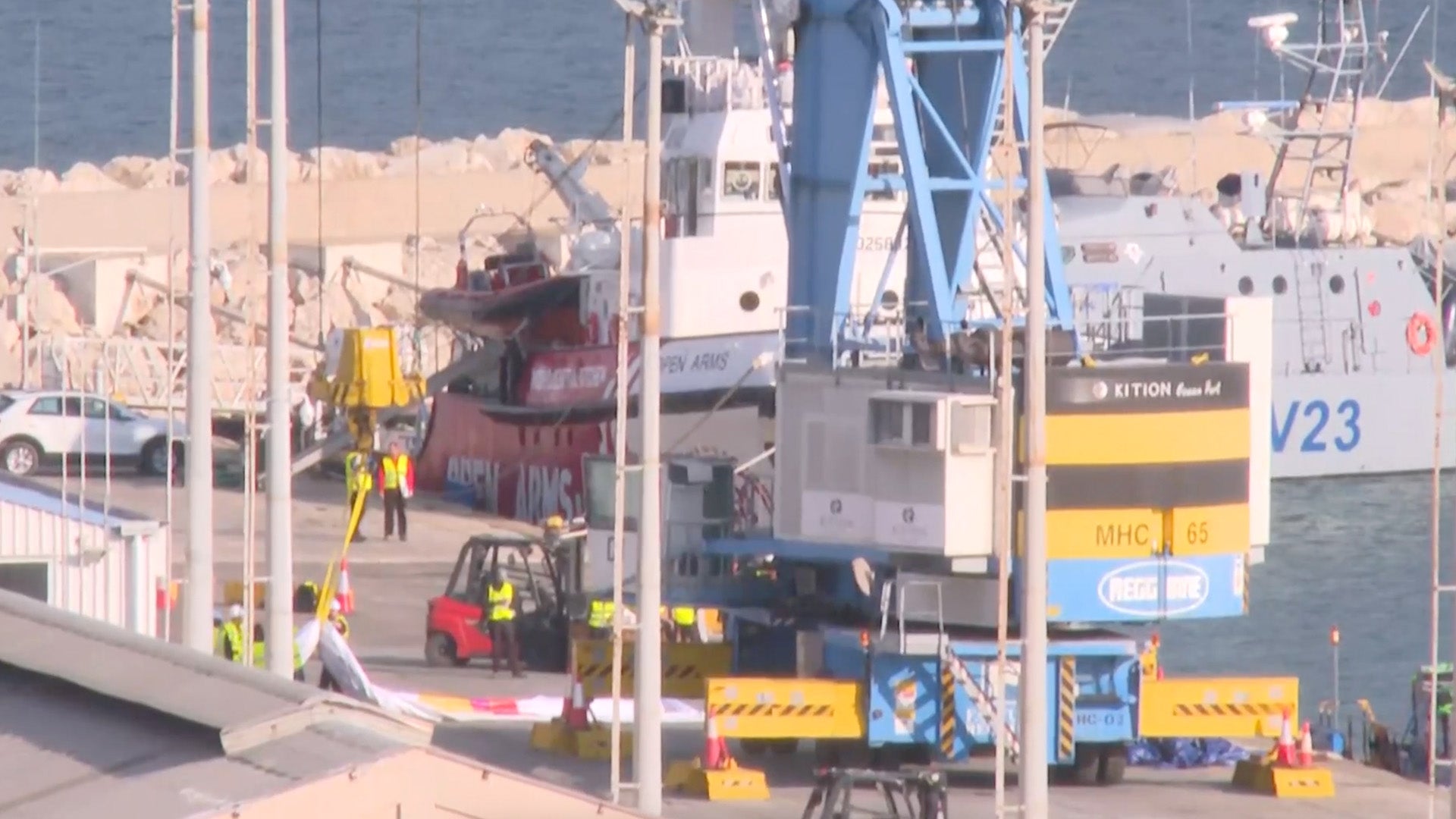 <p>First humanitarian aid ship for Gaza to set sail from Cyprus</p>