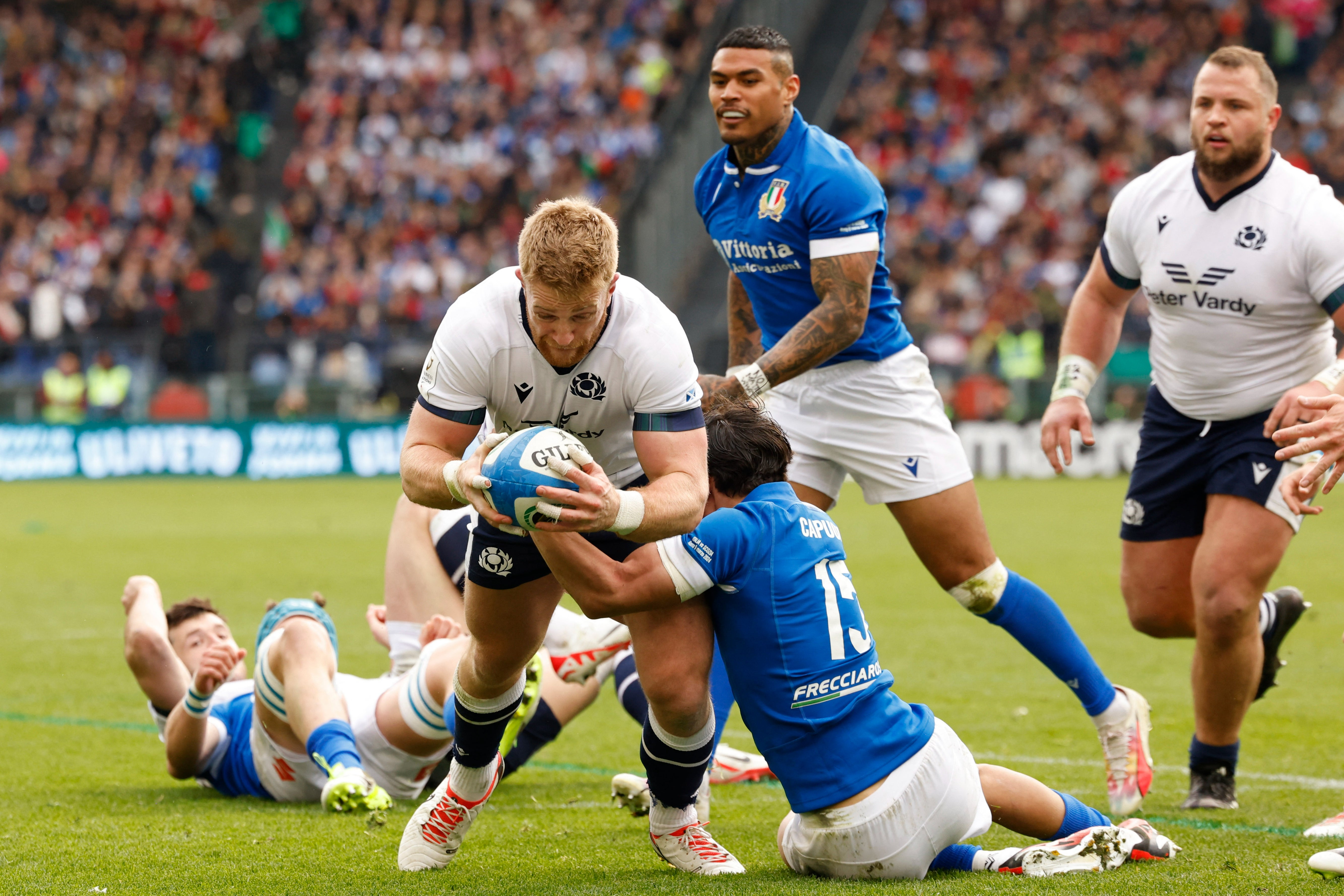 Italy v Scotland LIVE: Latest score and updates from Six Nations 2024 clash  in Rome | The Independent