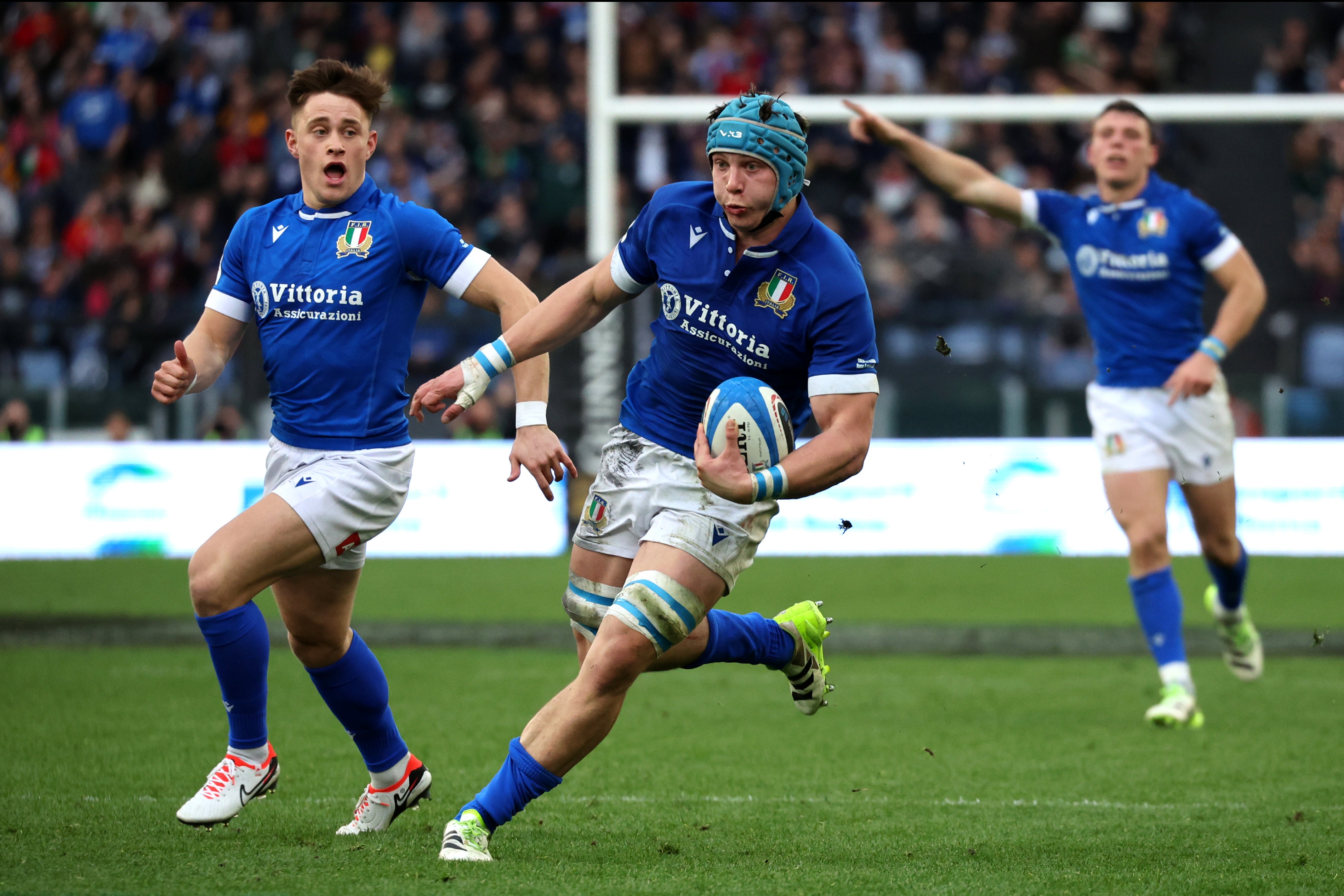 Italy played attacking, exciting rugby in Rome