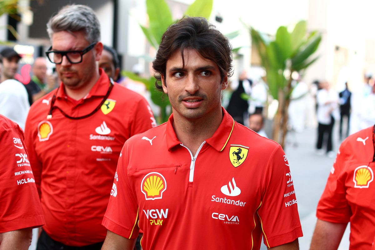 Carlos Sainz to make Ferrari return at Australian Grand Prix after Oliver Bearman debut