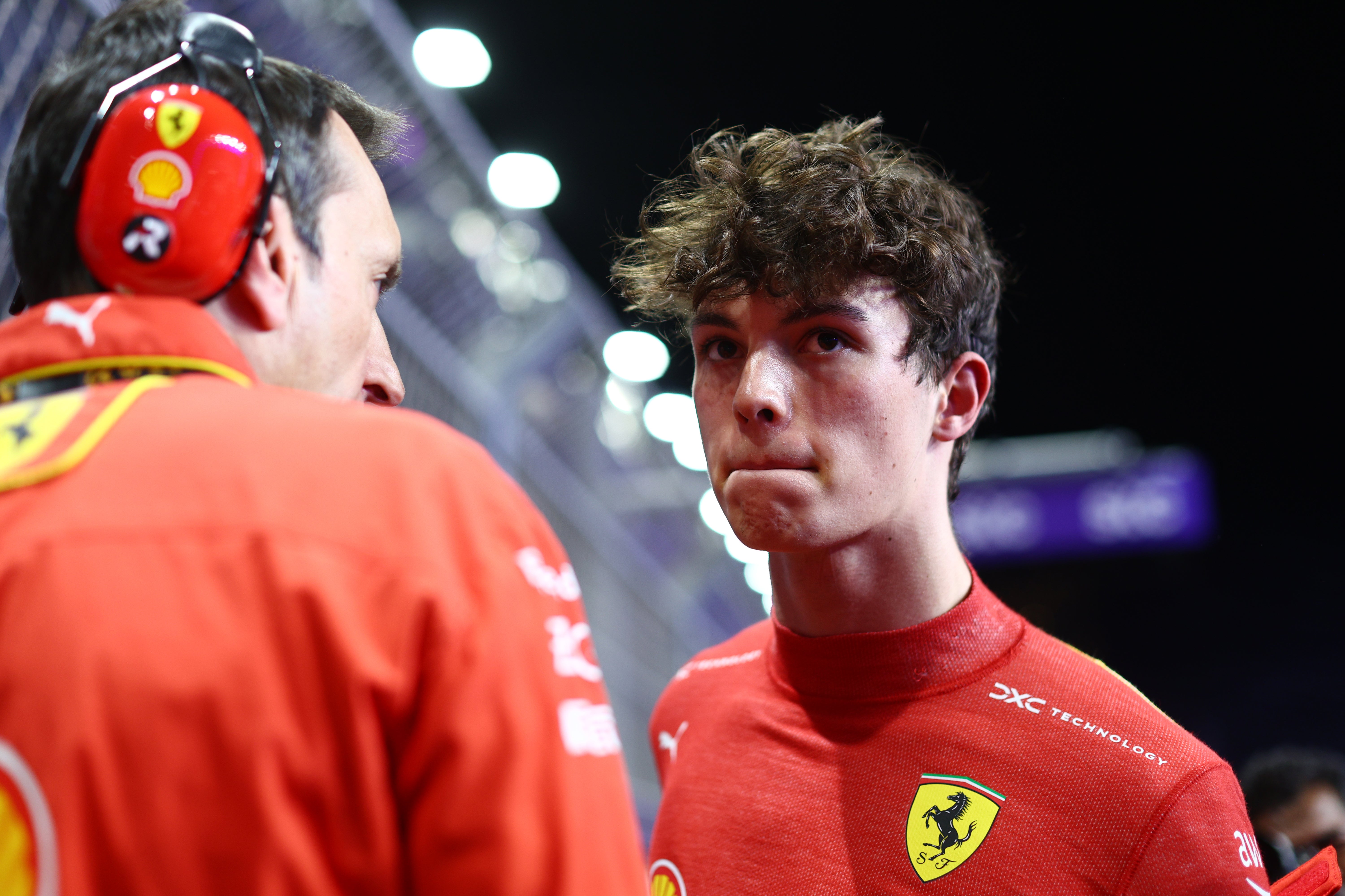 Ollie Bearman drove a brilliant race for Ferrari and finished seventh on debut