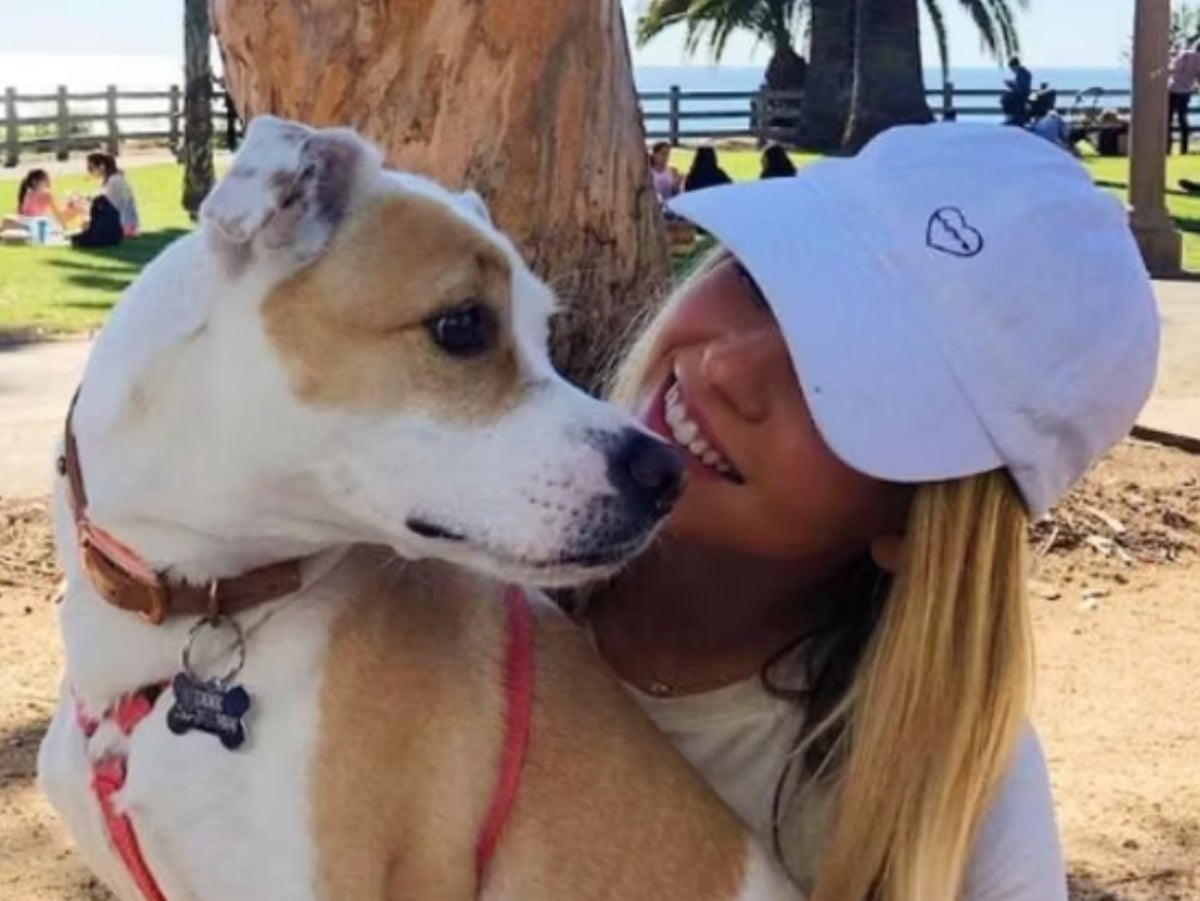Sydney Sweeney’s dog Tank is a part of her ‘self care’ routine
