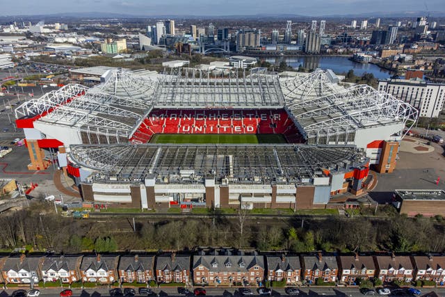 Andy Burnham believes Manchester could be a global powerhouse with the Old Trafford regeneration plans (Peter Byrne/PA)