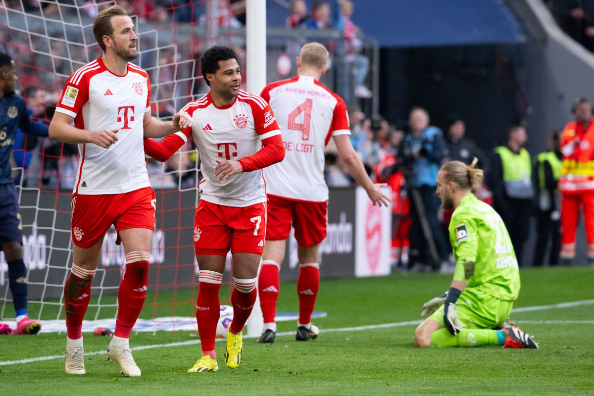 Harry Kane makes Bundesliga history after fourth hat-trick in Bayern’s huge win Harry Kane makes Bundesliga history after fourth hat-trick in Bayern’s huge win