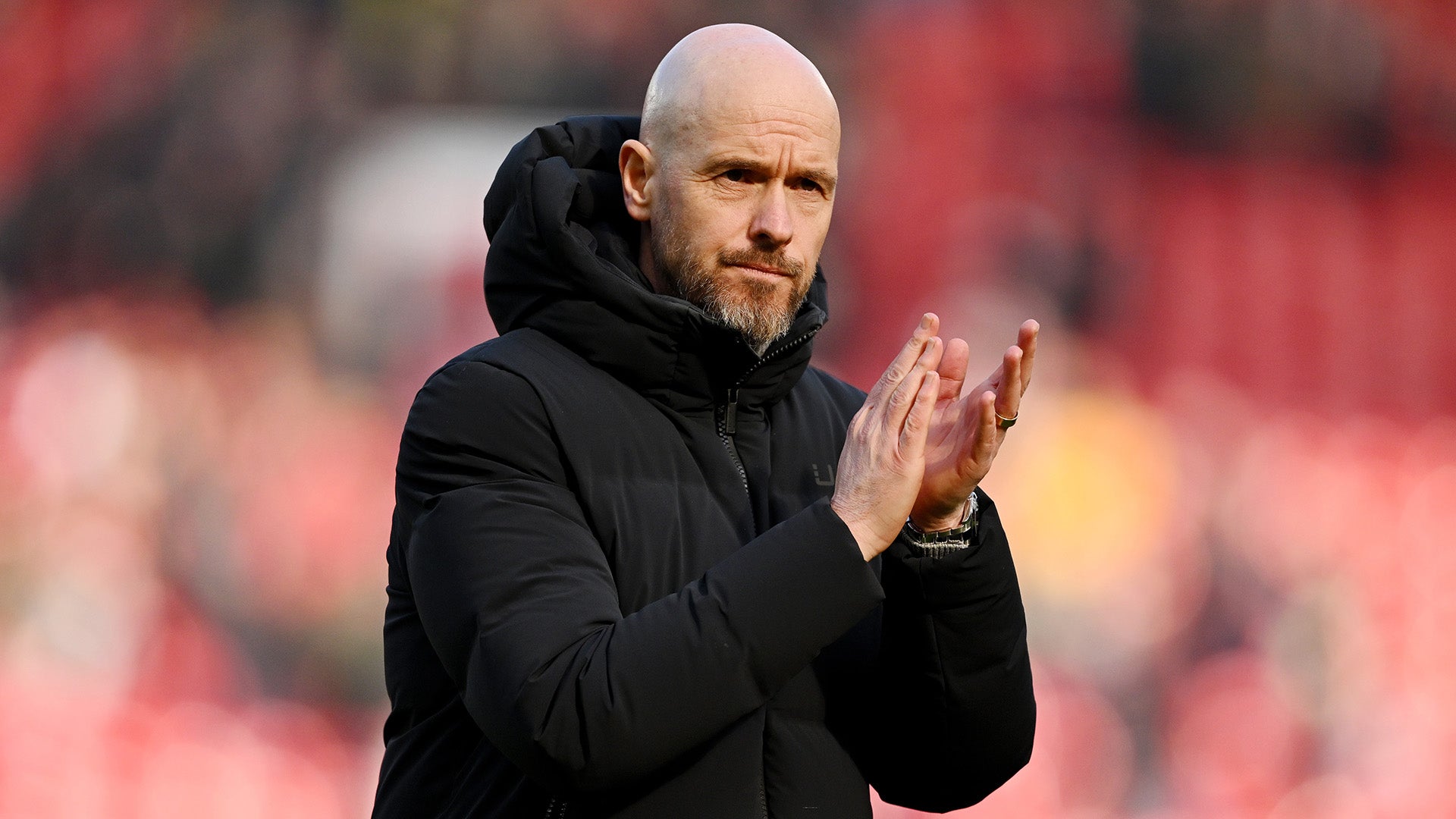 Manchester United manager Erik ten Hag talks about favourites in Liverpool FA Cup tie.