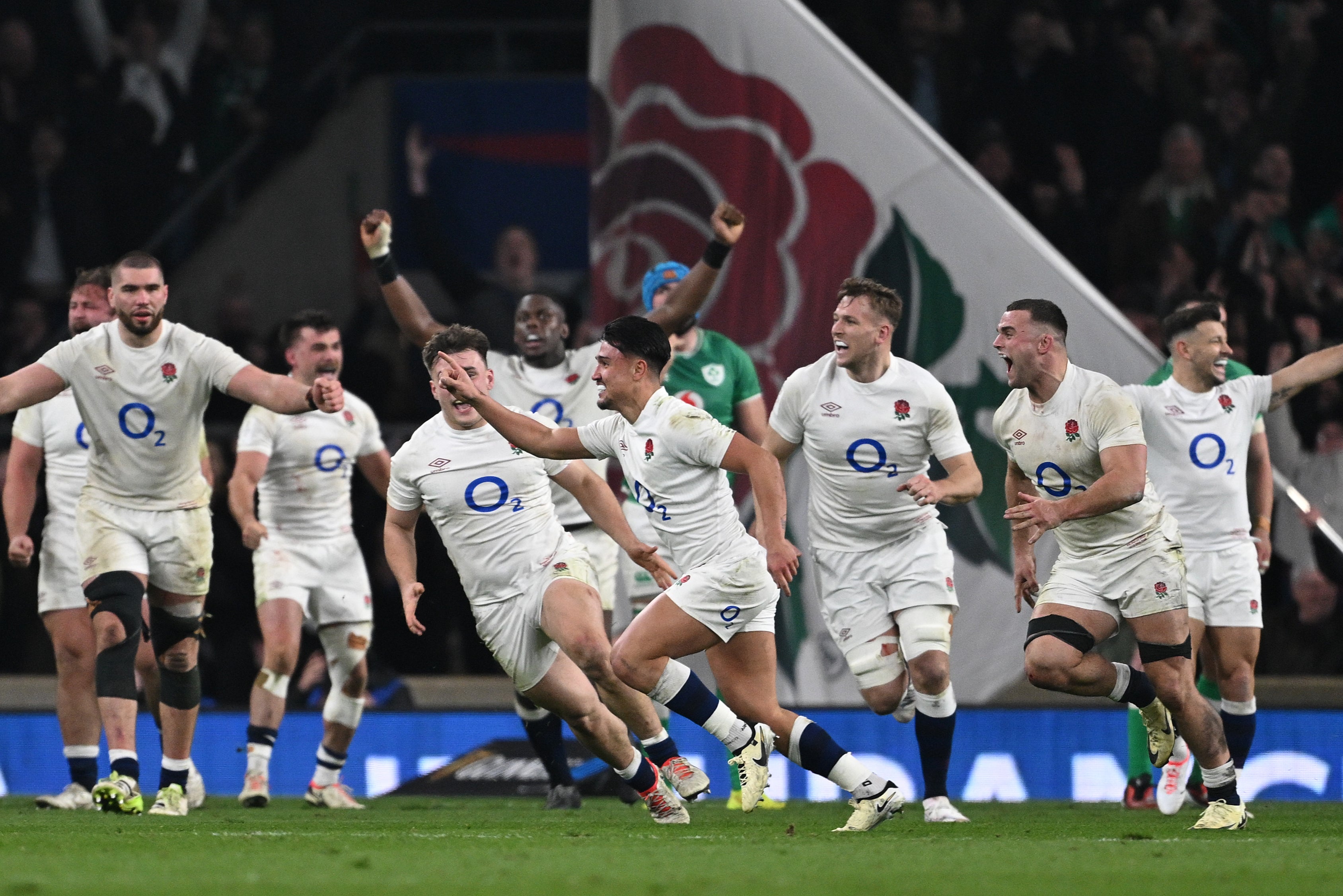 England produced their best home performance in years to shock Ireland