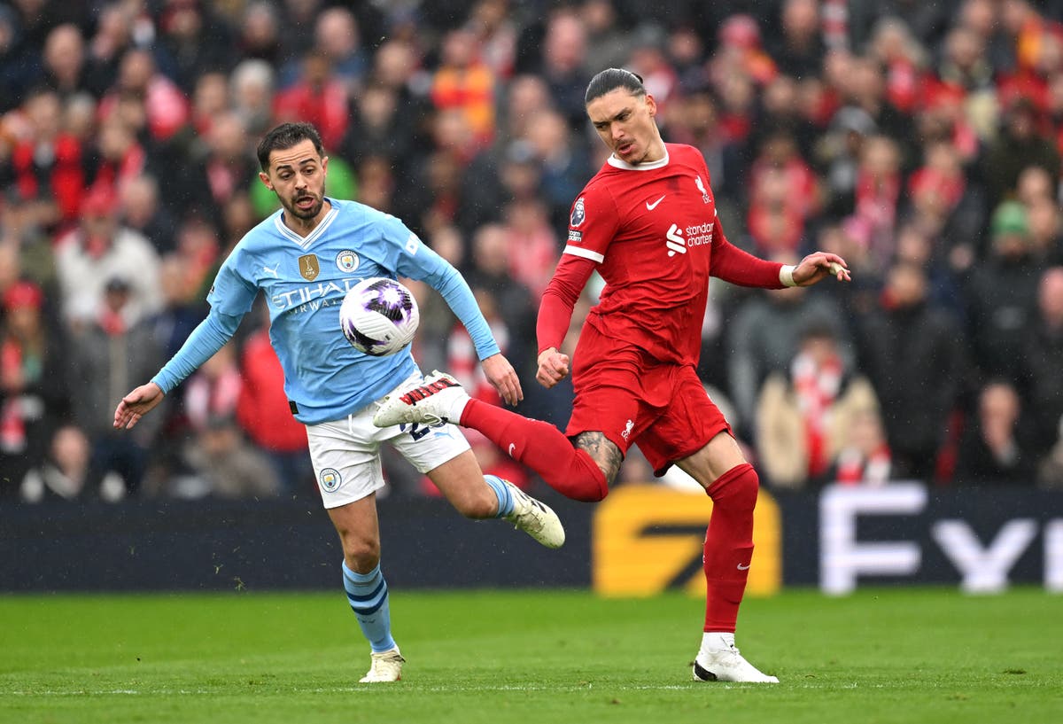 Liverpool vs Man City LIVE: Premier League score and latest updates after John Stones goal