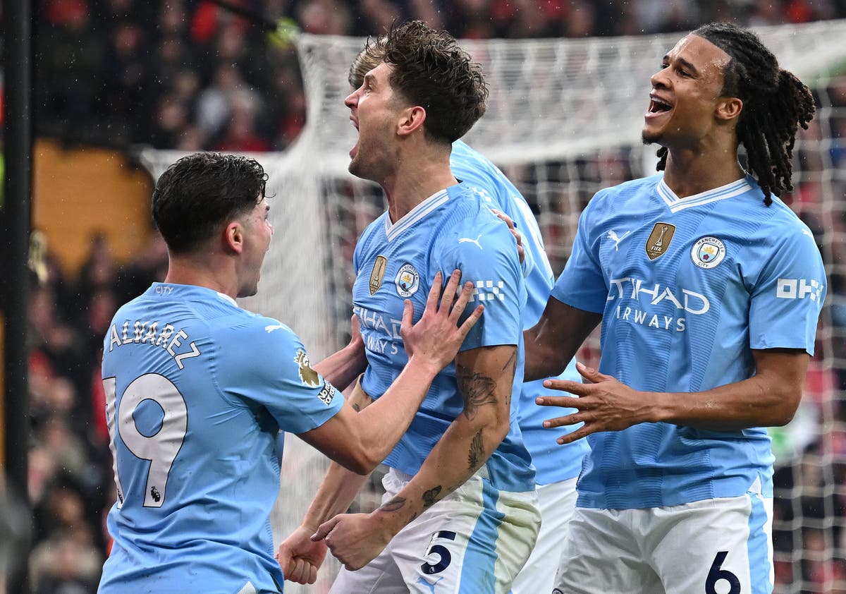 Liverpool vs Man City LIVE: Premier League latest updates as John Stones scores after Luis Diaz goal ruled out