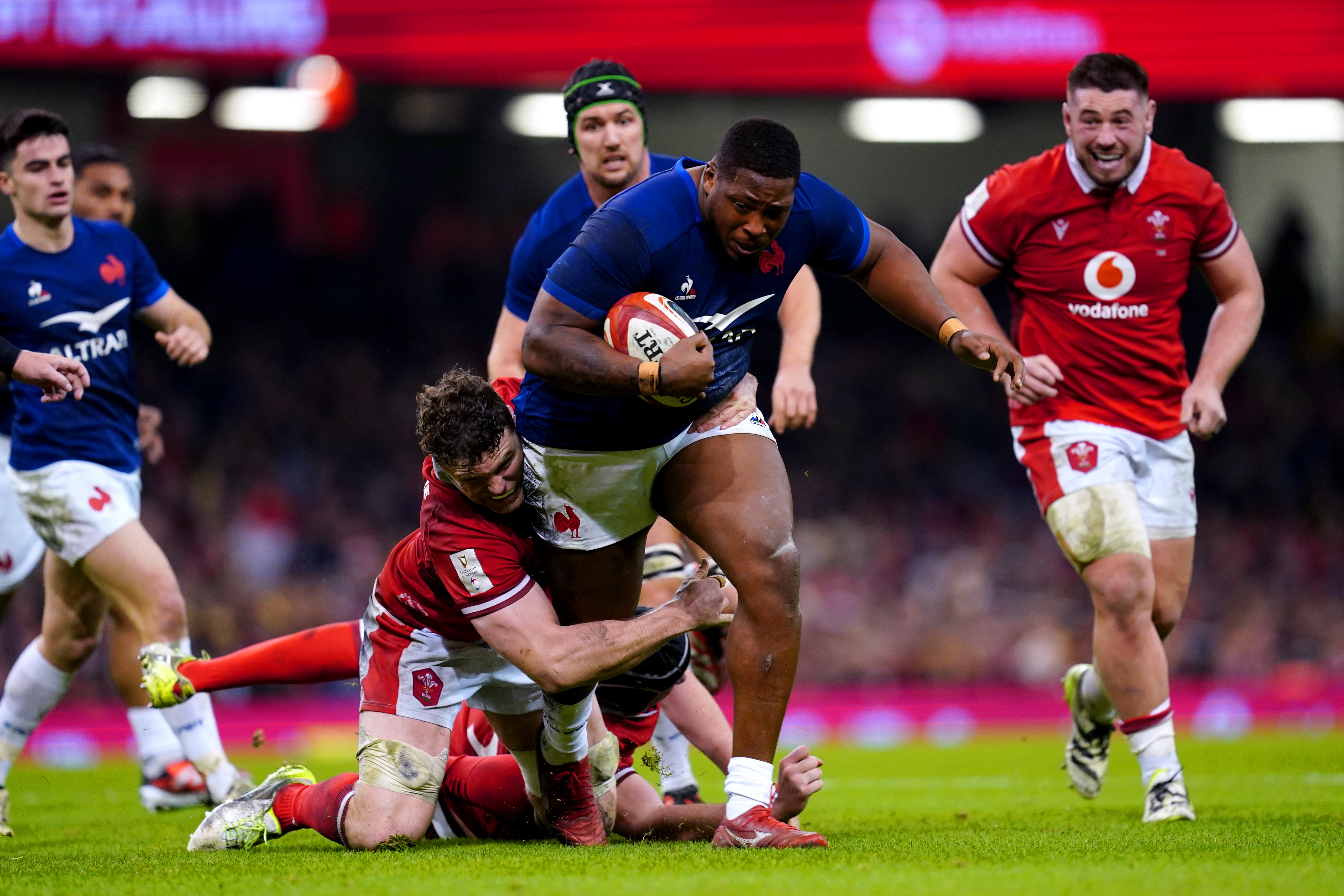 French power won the day against Wales