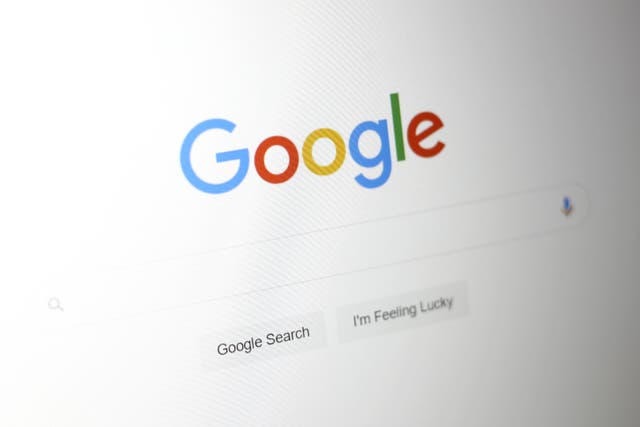 For the study, the team looked at Google search data for women (Tim Goode/PA)