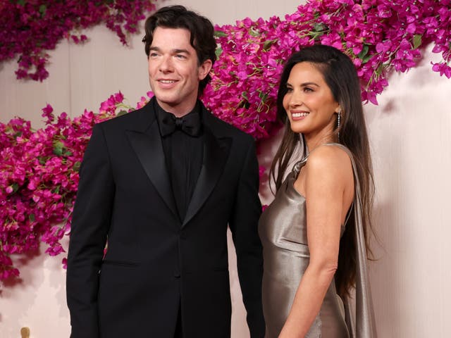 <p>John Mulaney and Olivia Munn attend the 96th Annual Academy Awards on 10 March 2024 in Hollywood, California.</p>